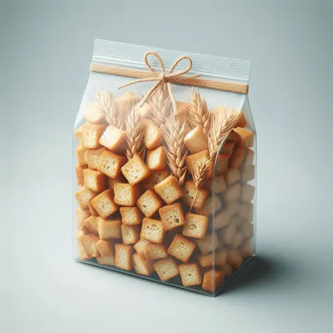 Wheat croutons