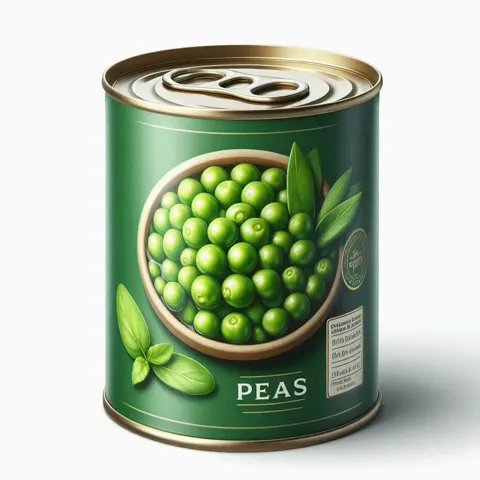 Canned peas