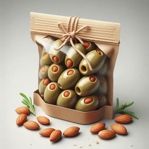 Olives with almonds