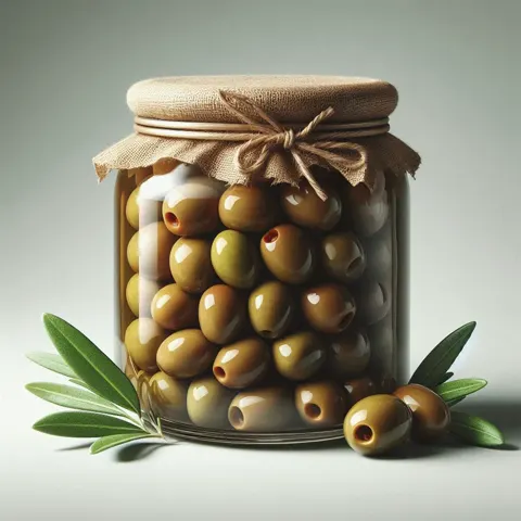 Pitted olives