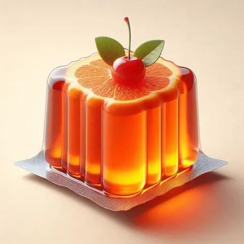 Orange jelly