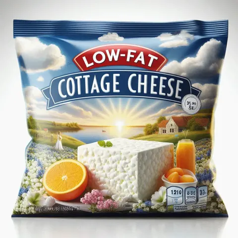 Low-fat cottage cheese