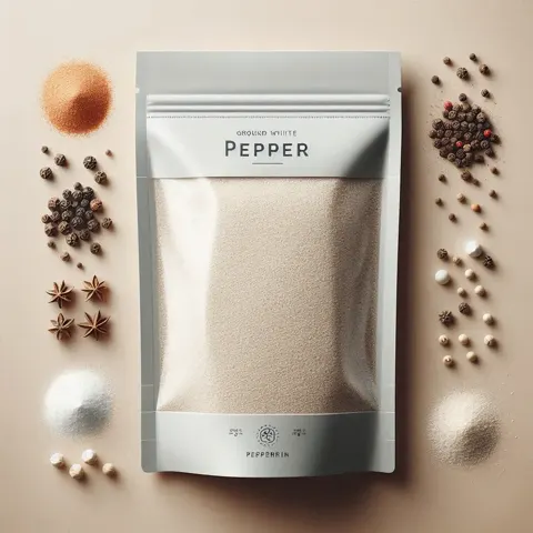 Ground white pepper